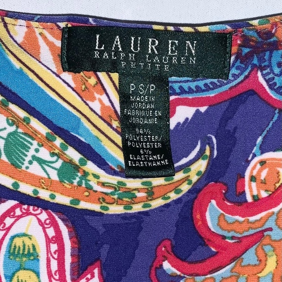 Lauren Petite Sleeveless Dress - Picture 9 of 9